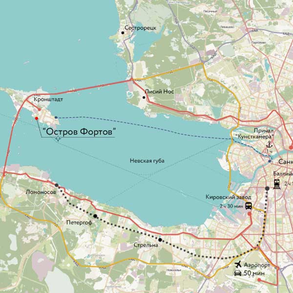 Парк Остров Фортов 2 очередь