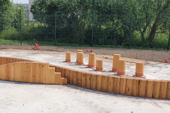 Детская площадка второй очереди