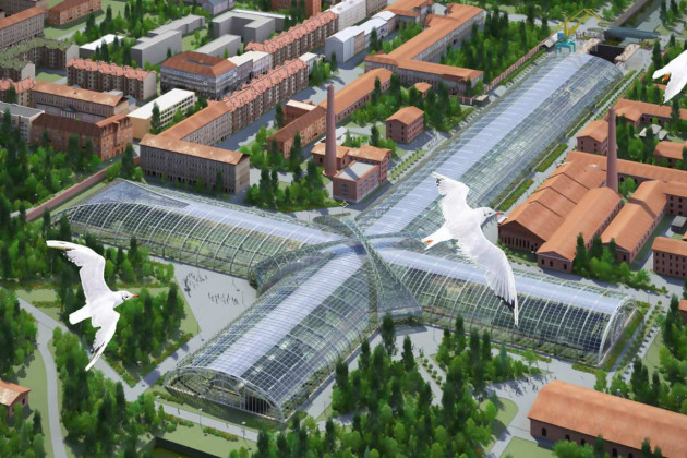 Концепция парка Петровский док