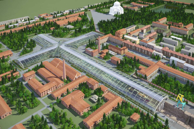 Концепция парка Петровский док